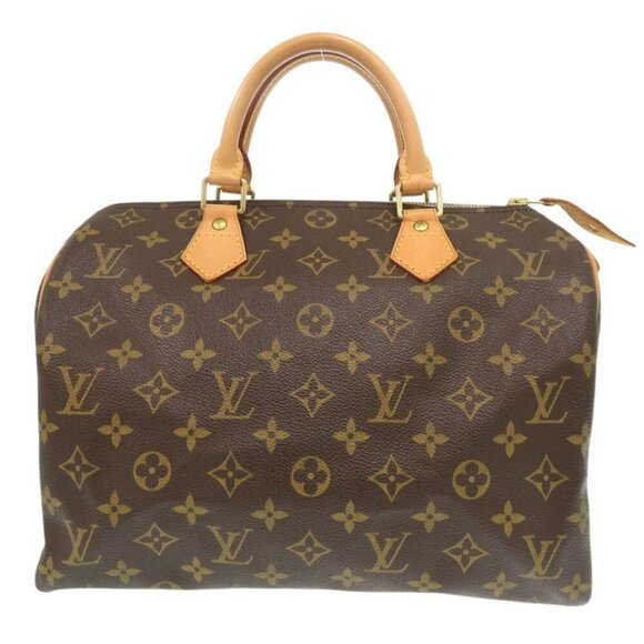 LOUIS VUITTON Brown Monogram Speedy 30 Bag - Picture 1 of 10